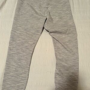 lululemon athletica Heathered Light Gray Leggings